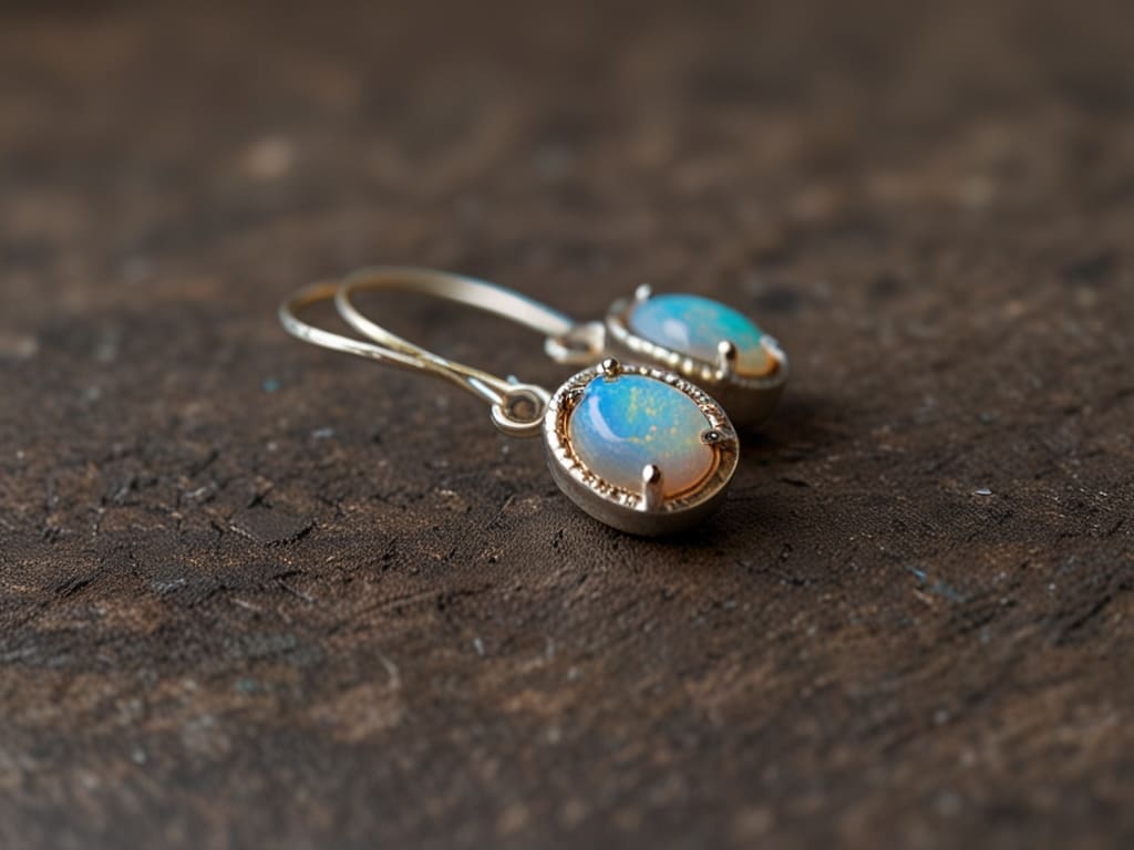 Opal Earrings